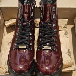 Woman's Harley-Davidson Patent Leather Bootie